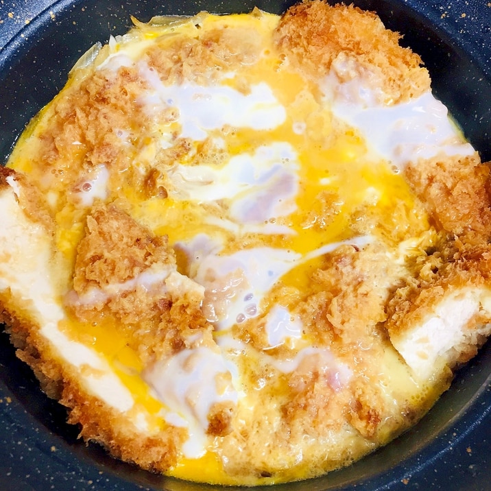 惣菜使って簡単!チキンカツ煮
